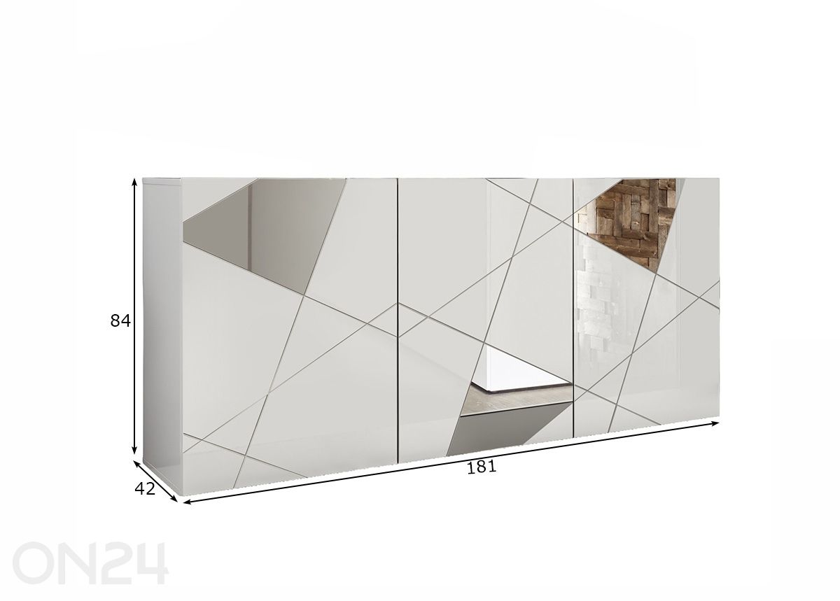 Комод Vittoria 181 см увеличить размеры