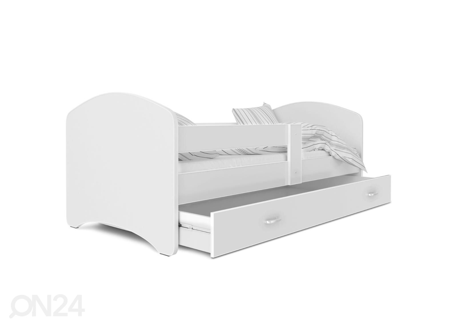 Комплект детской кровати 80x180 cm, белый увеличить