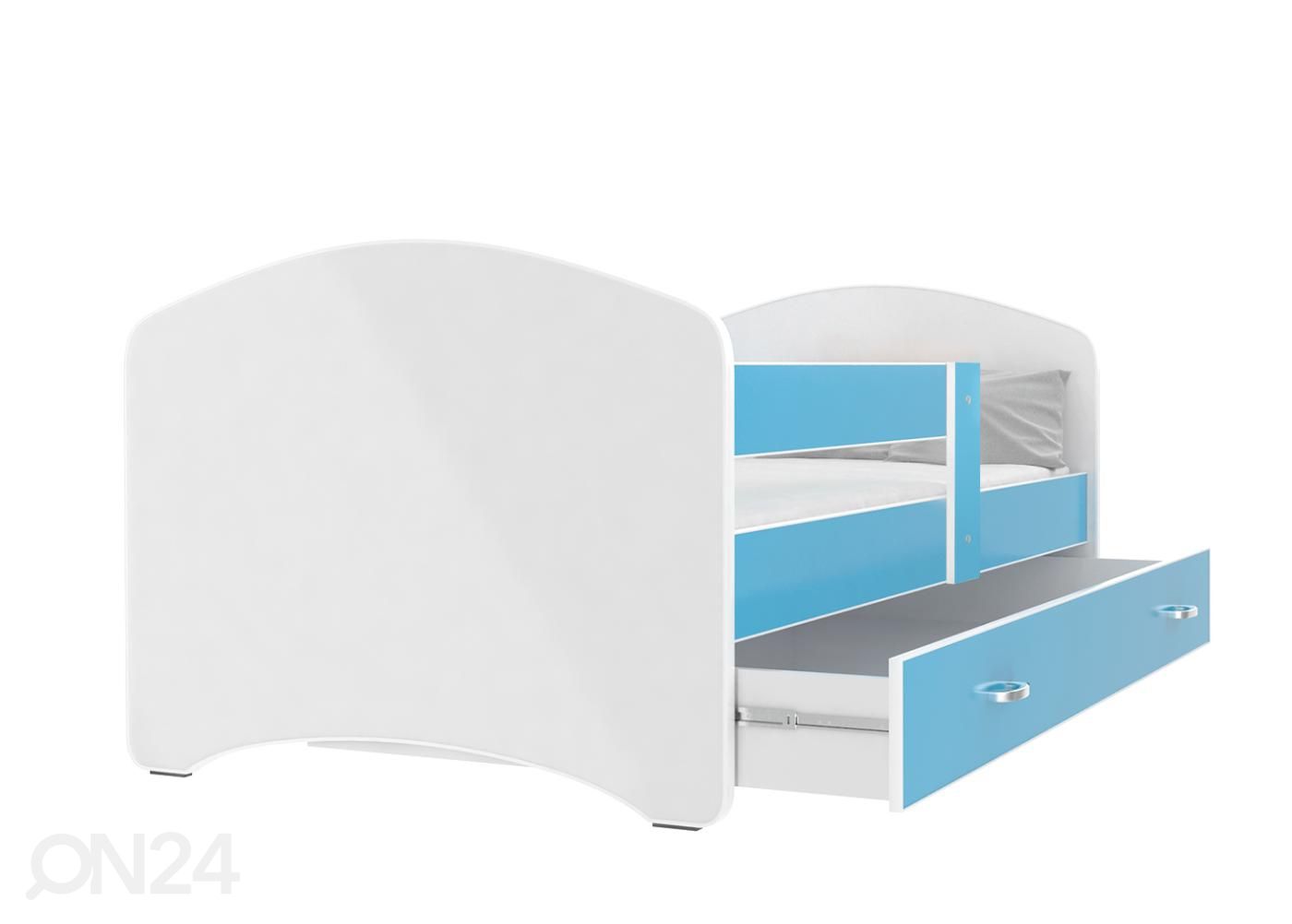 Комплект детской кровати 80x180 cm, синий увеличить
