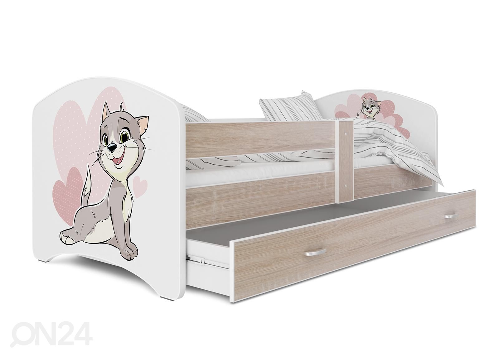 Комплект детской кровати 80x180 cm, сонома/nr 15 увеличить