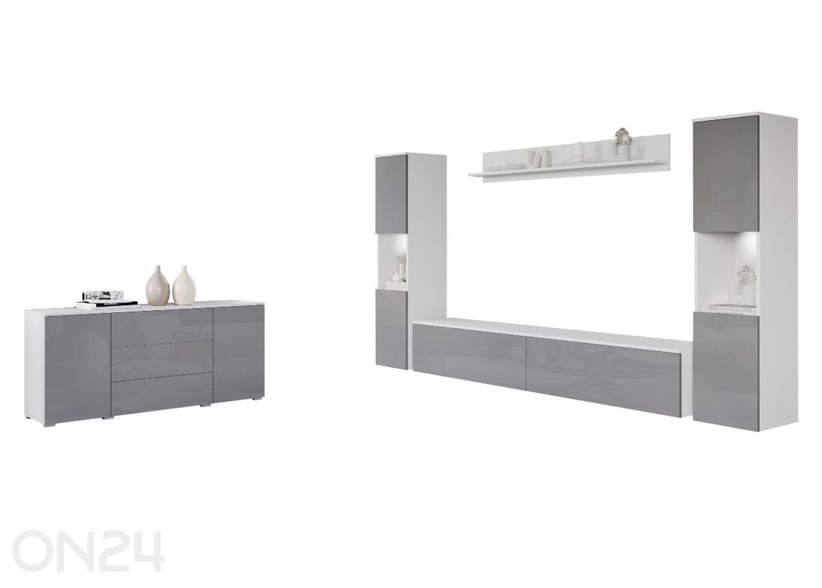 Комплект для гостиной Paris II + LED увеличить