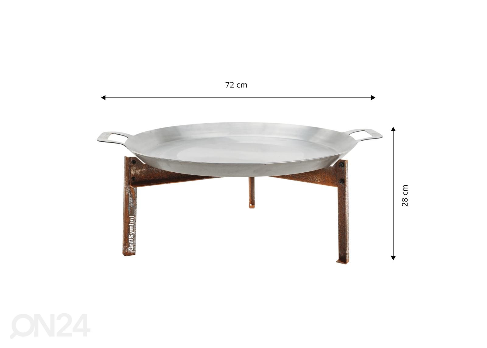 Комплект для жарки на костре Stark Ø 72 см увеличить размеры