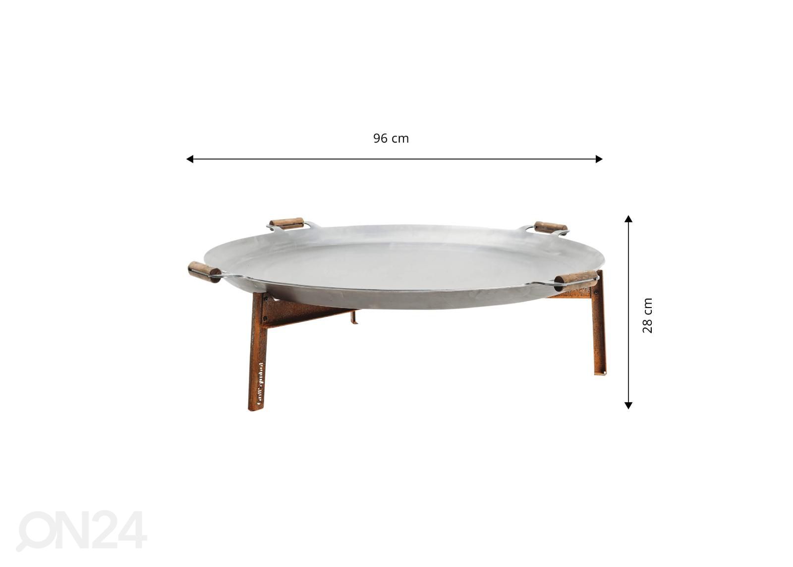 Комплект для жарки на костре Stark Ø 96 см увеличить размеры