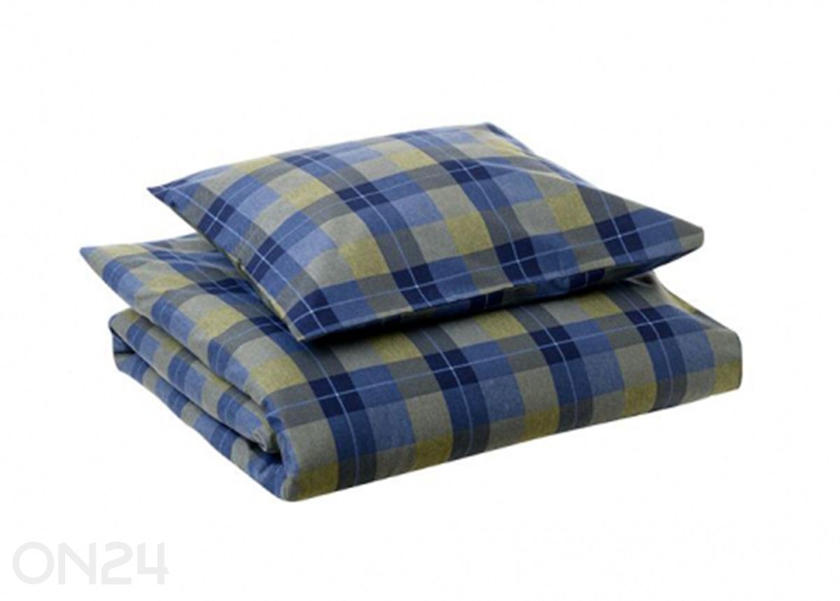 Комплект постельного белья Blue-Green 10075, пододеяльник 150х210 см + наволочка 50х60 см увеличить