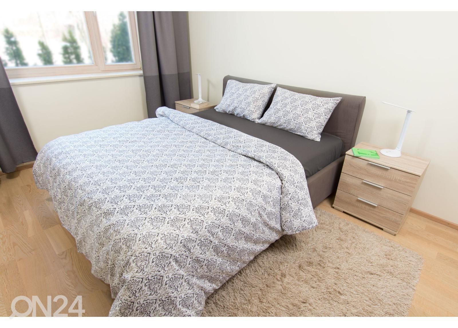 Комплект постельного белья Damask Grey 220x210 см увеличить