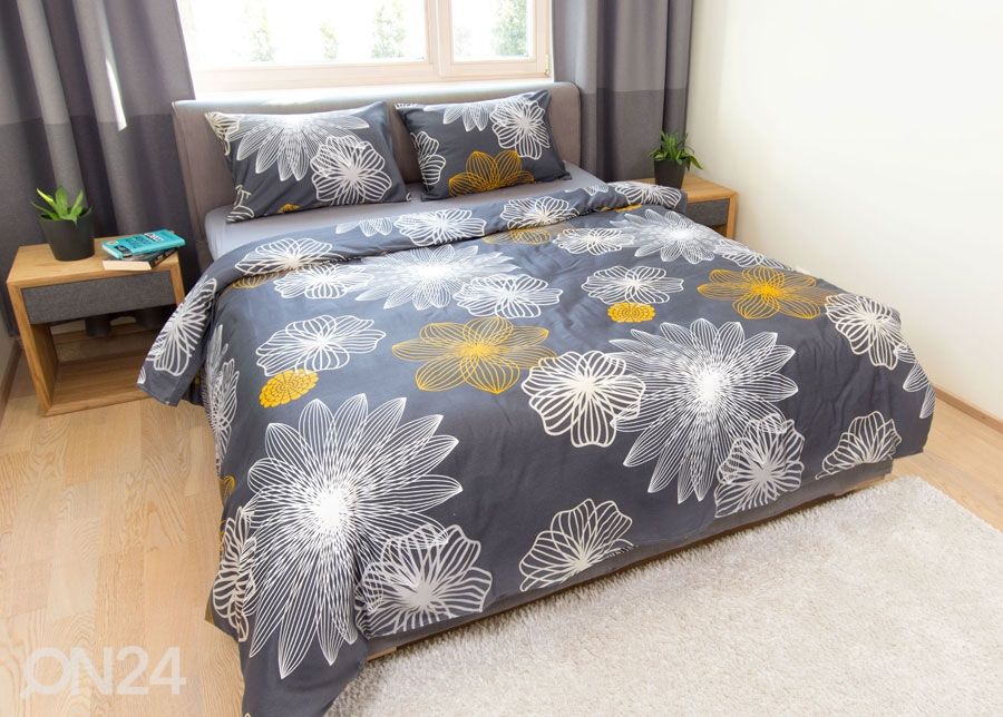 Комплект постельного белья Navy Flora 220x210 см увеличить