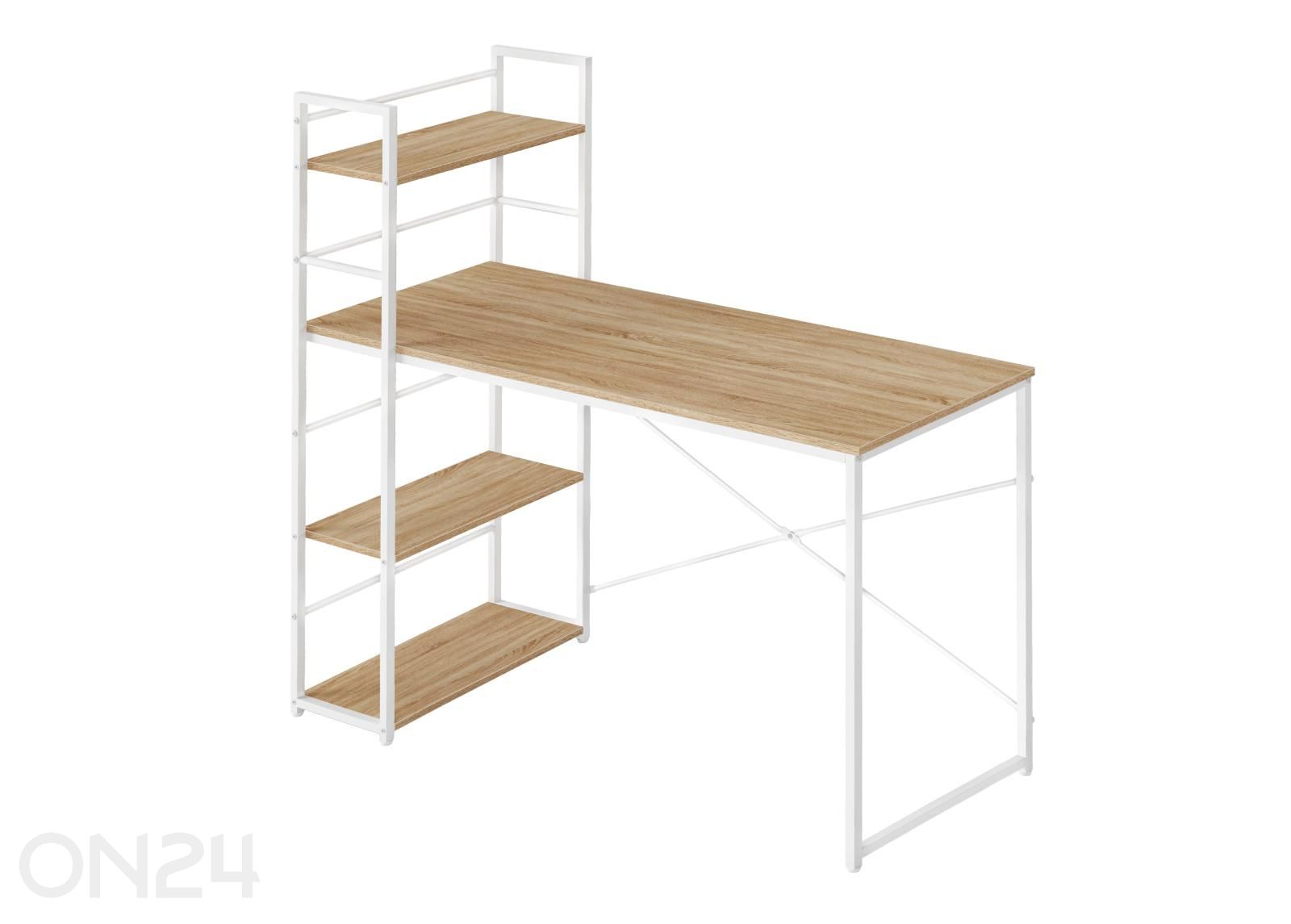 Компьютерный стол с полкой увеличить