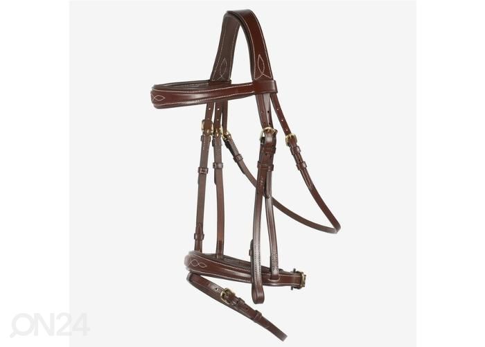 Конная упряжь sion ride cob, коричневый увеличить