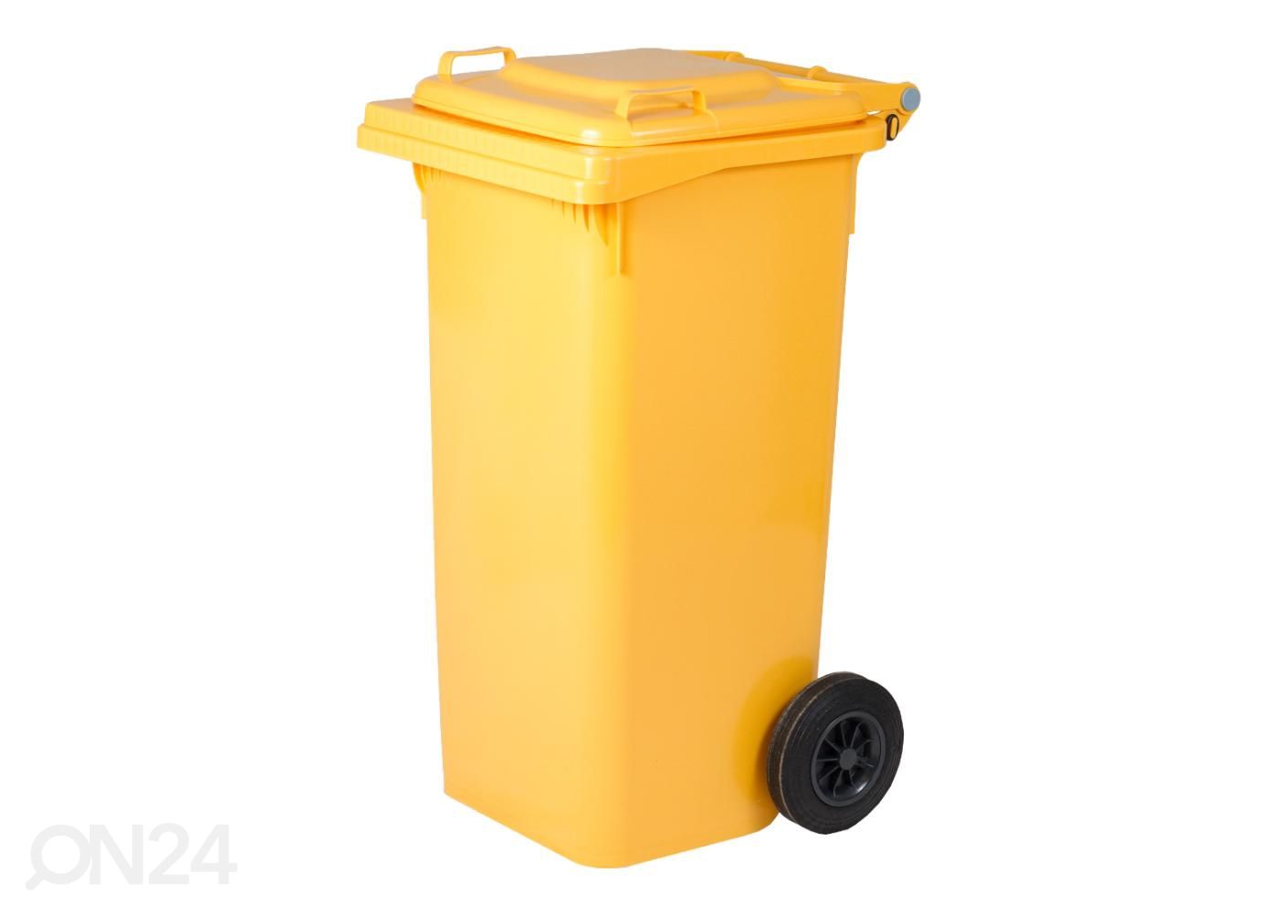 Контейнер для мусора 120л, желтый увеличить