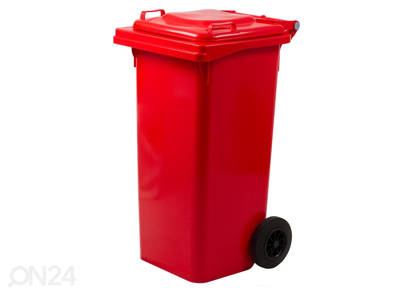 Контейнер для мусора 120л, красный увеличить