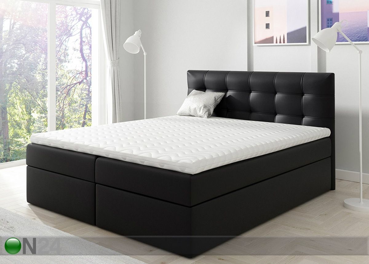 Континентальная кровать с ящиком 120x200 cm увеличить
