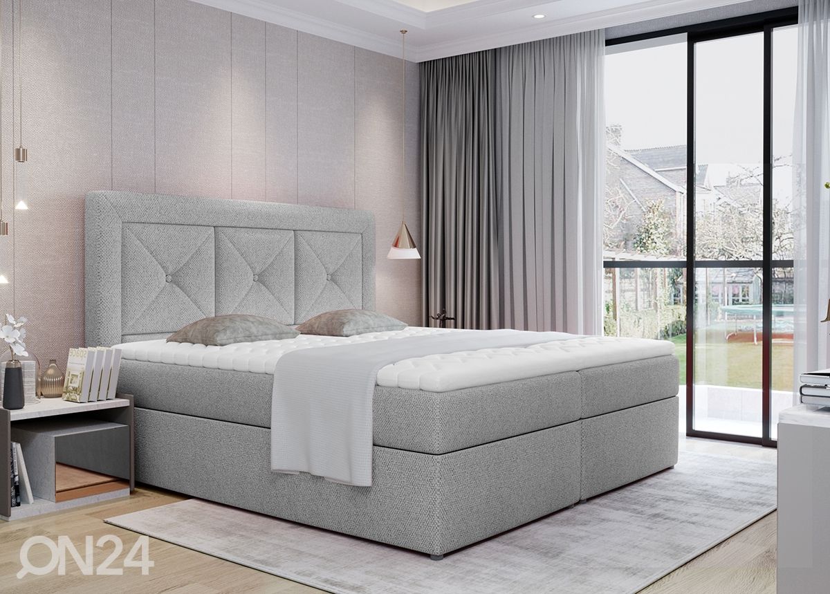 Континентальная кровать с ящиком 160x200 cm увеличить