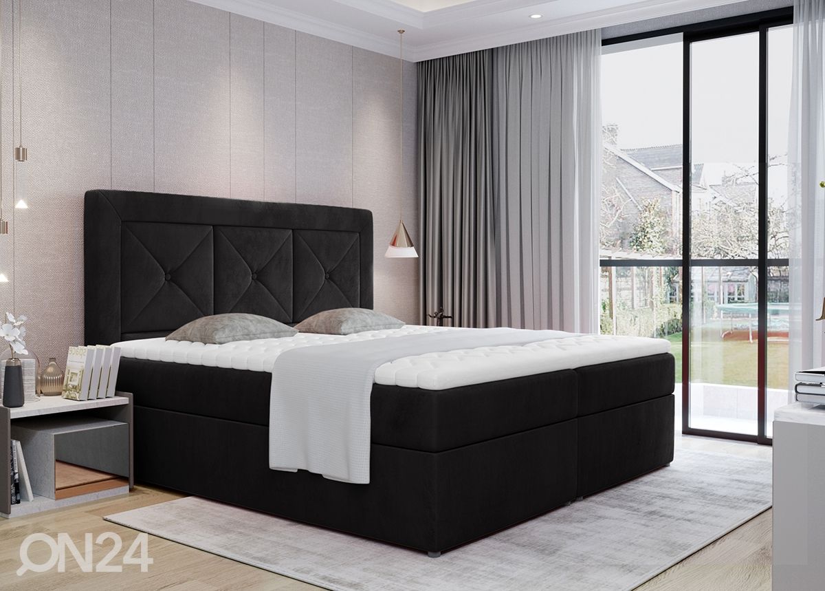 Континентальная кровать с ящиком 160x200 cm увеличить