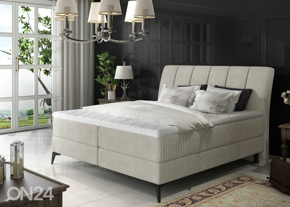 Континентальная кровать с ящиком 180x200 cm увеличить