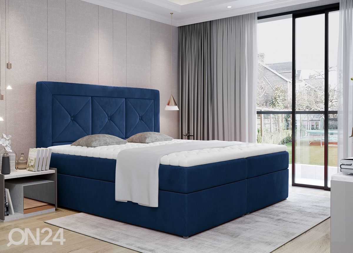 Континентальная кровать с ящиком 180x200 cm увеличить