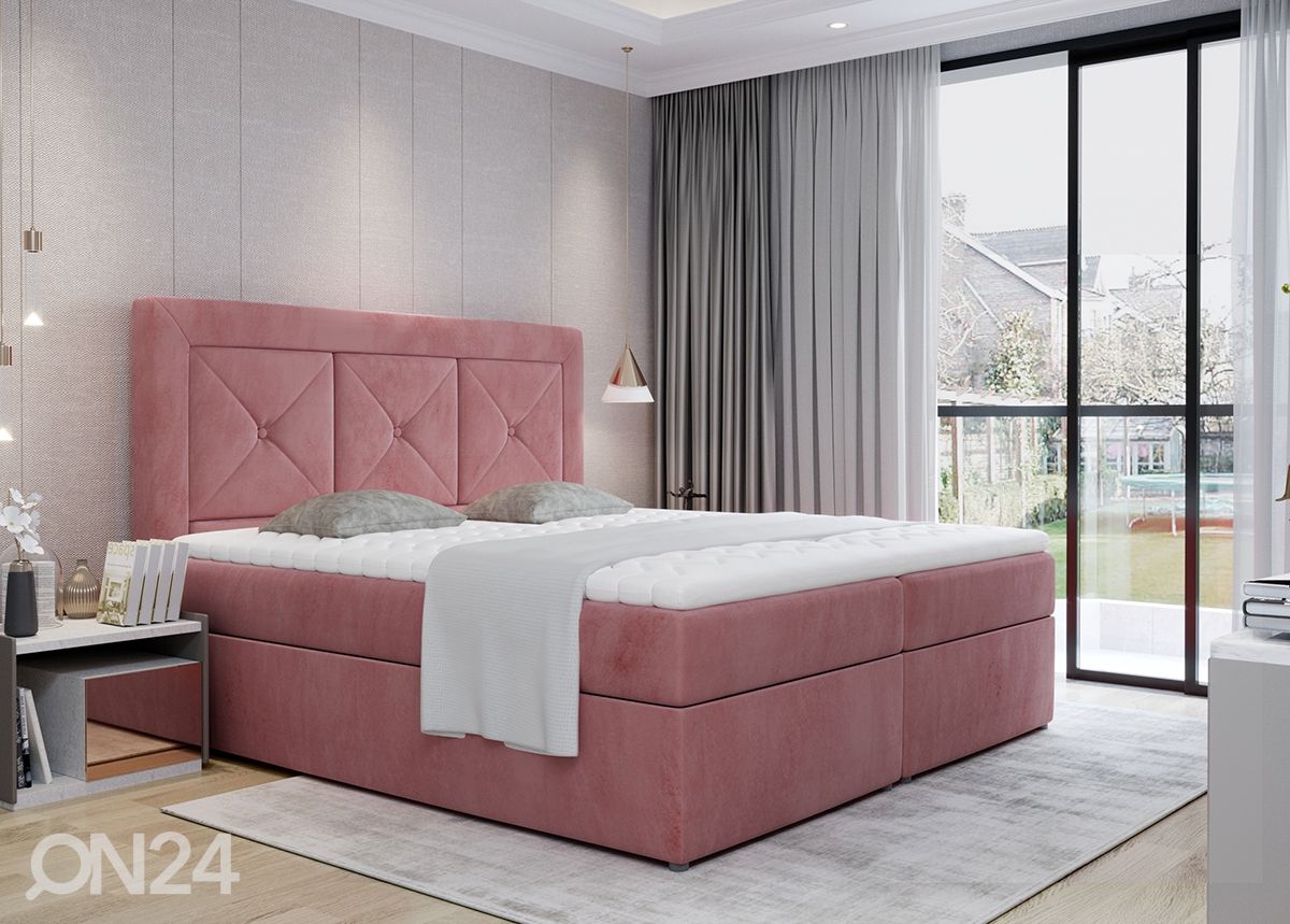 Континентальная кровать с ящиком 180x200 cm увеличить