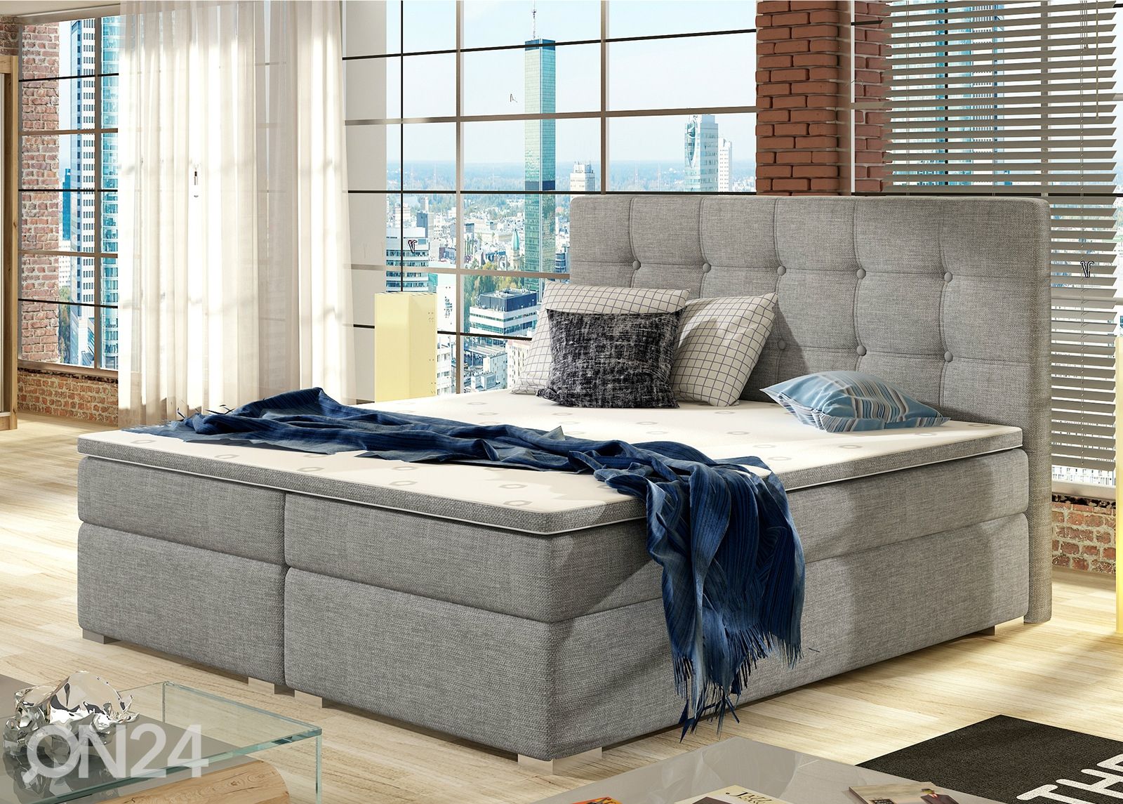 Континентальная кровать 180x200 cm увеличить