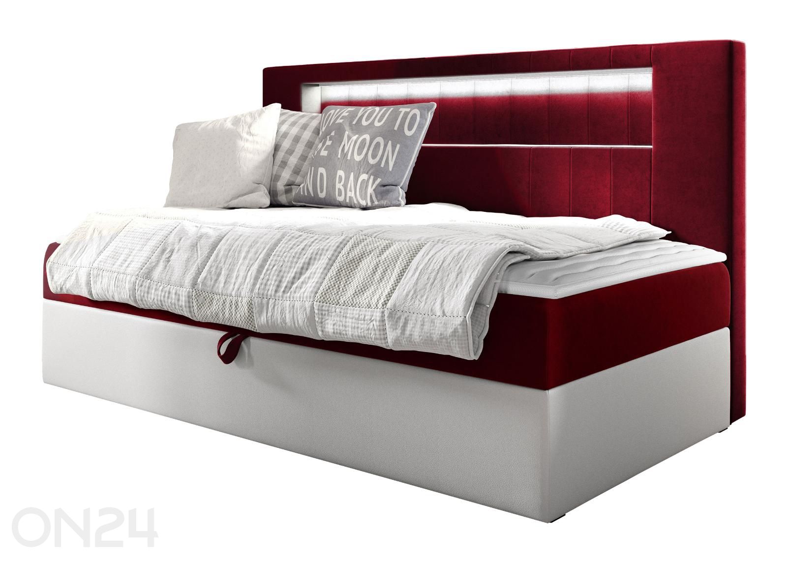 Континентальная кровать Gold II 80x200 см увеличить