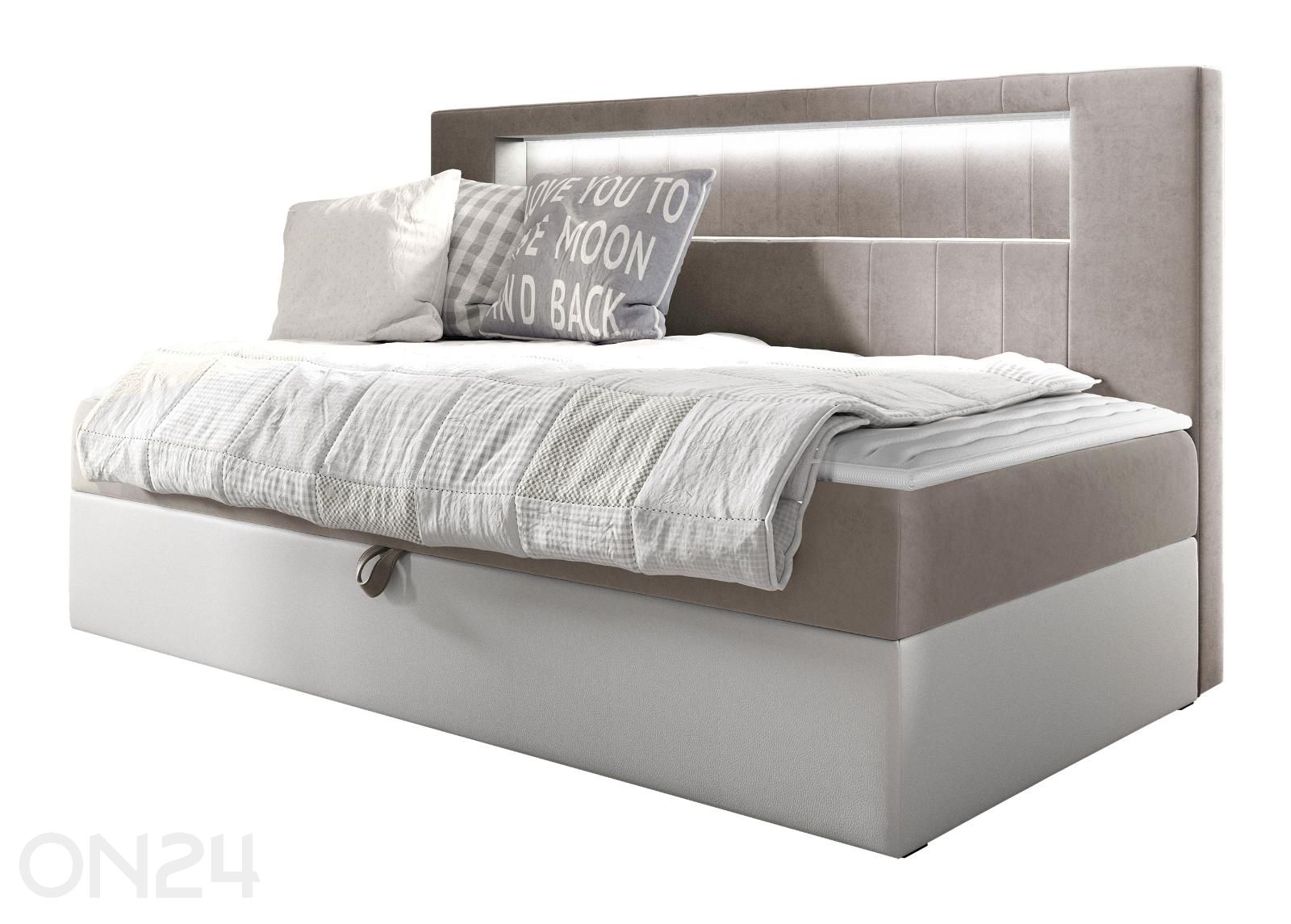 Континентальная кровать Gold II 90x200 см увеличить