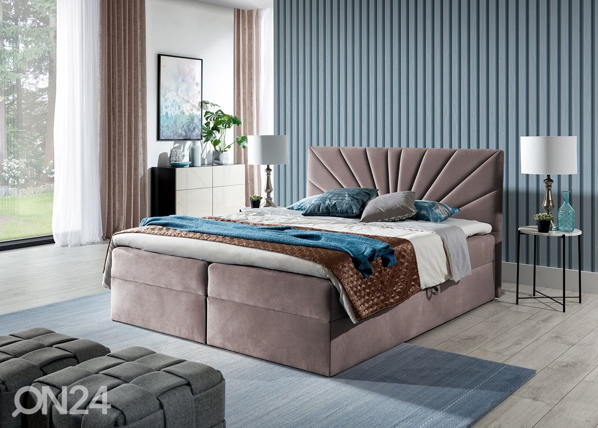 Континентальная кровать Pocket с ящиком 140x200 cm увеличить