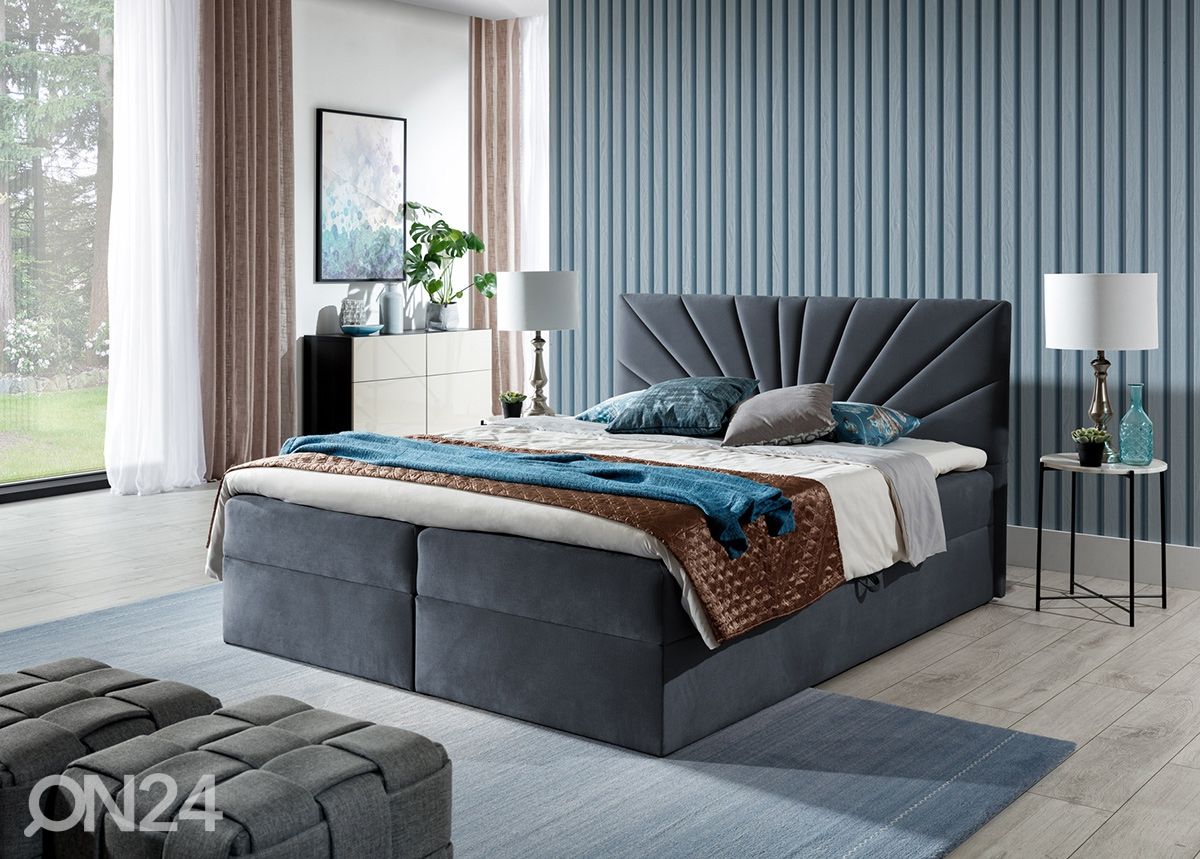 Континентальная кровать Pocket с ящиком 140x200 cm увеличить