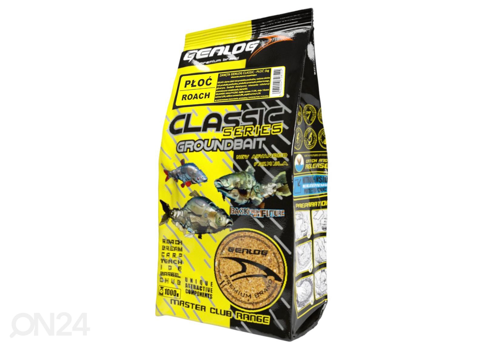 Корм для рыб genlog classic 1 кг плотва увеличить