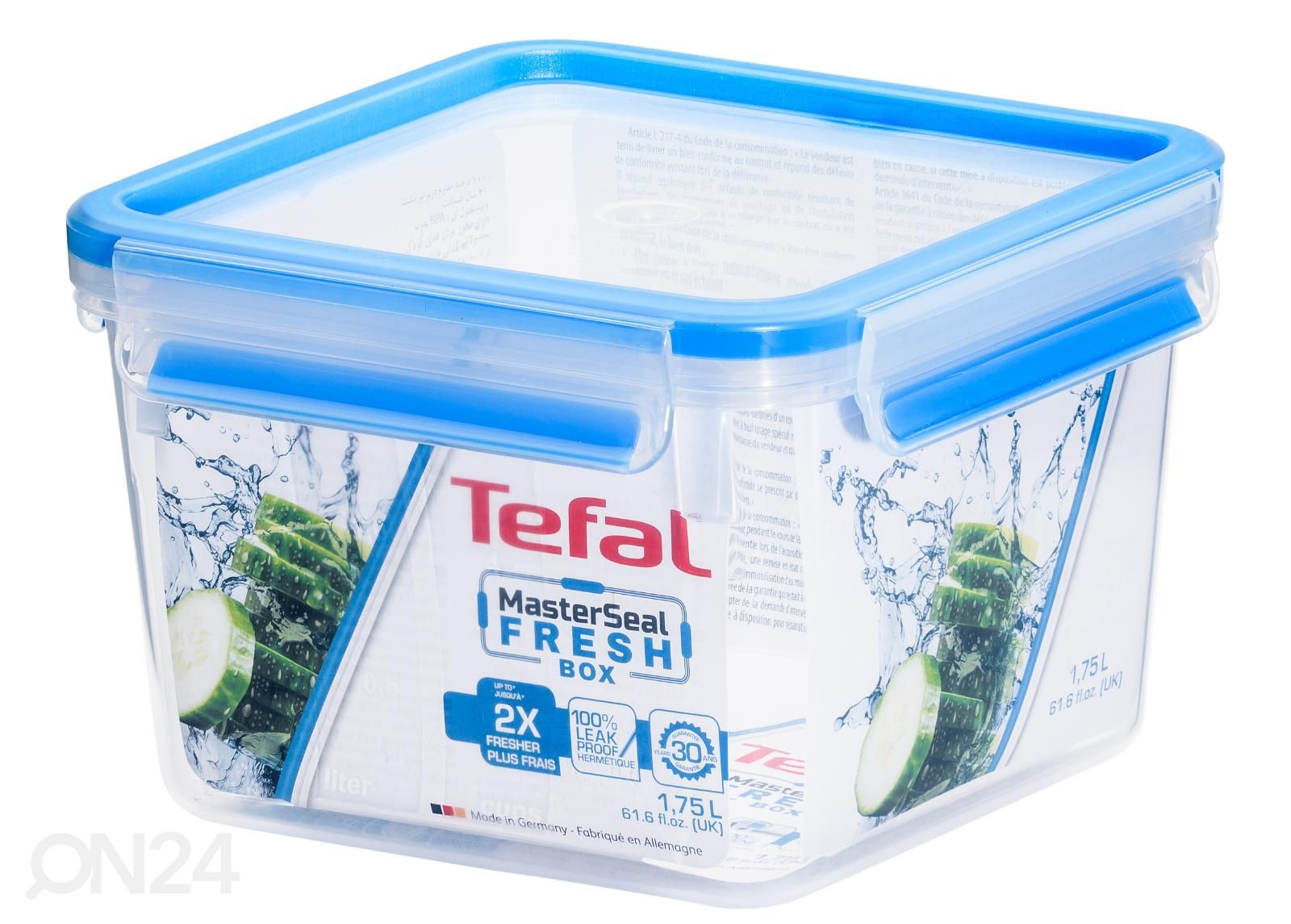 Коробка для хранения еды Tefal Clip&Close 1750 мл увеличить