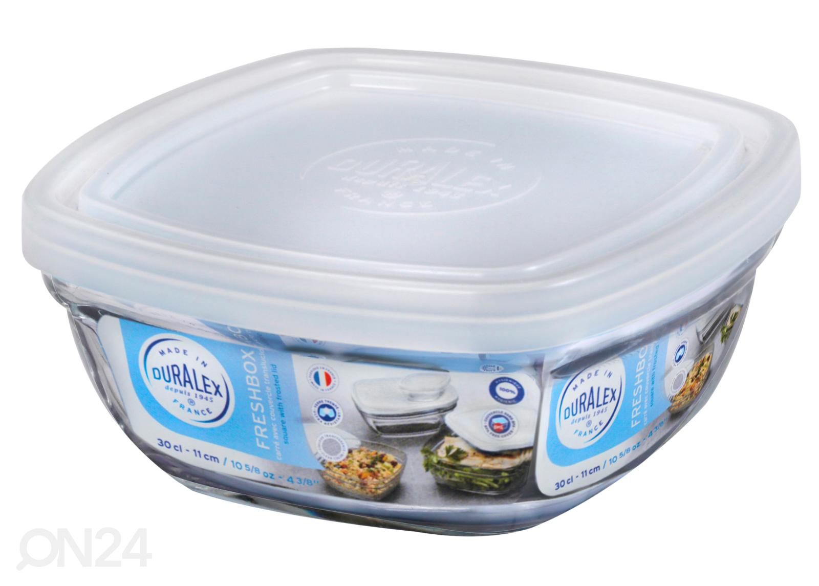 Коробка для хранения с крышкой 0,3 л, стеклянная увеличить