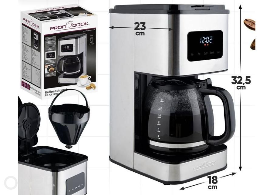 Кофеварка ProfiCook PCKA1299 увеличить размеры
