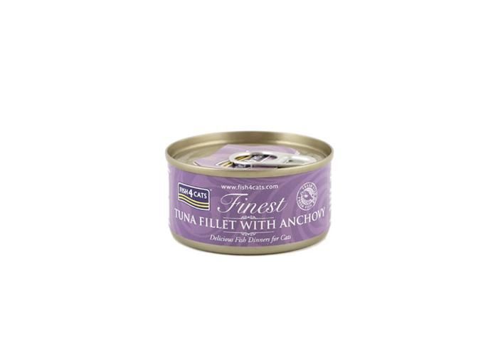 Кошачьи консервы с тунцом / анчоусами 70 г увеличить