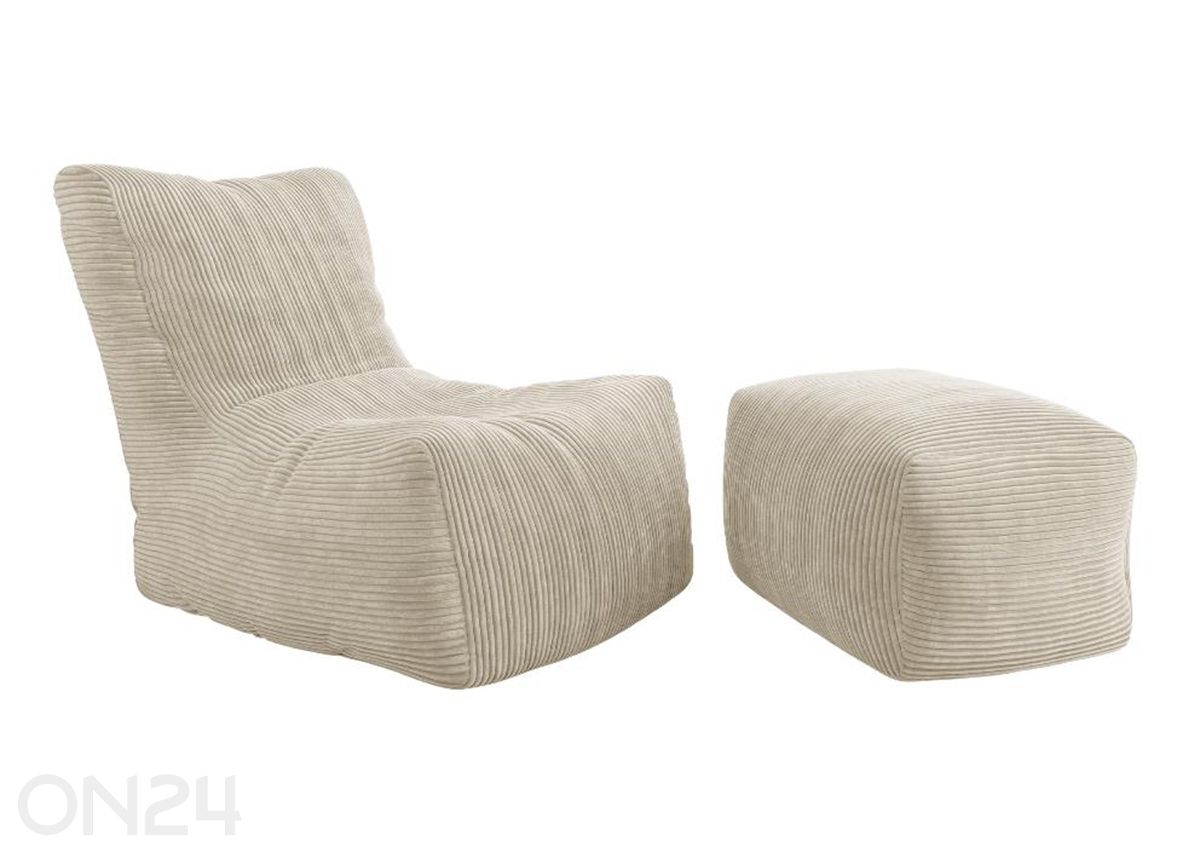 Кресло-мешок + пуфик Theba увеличить