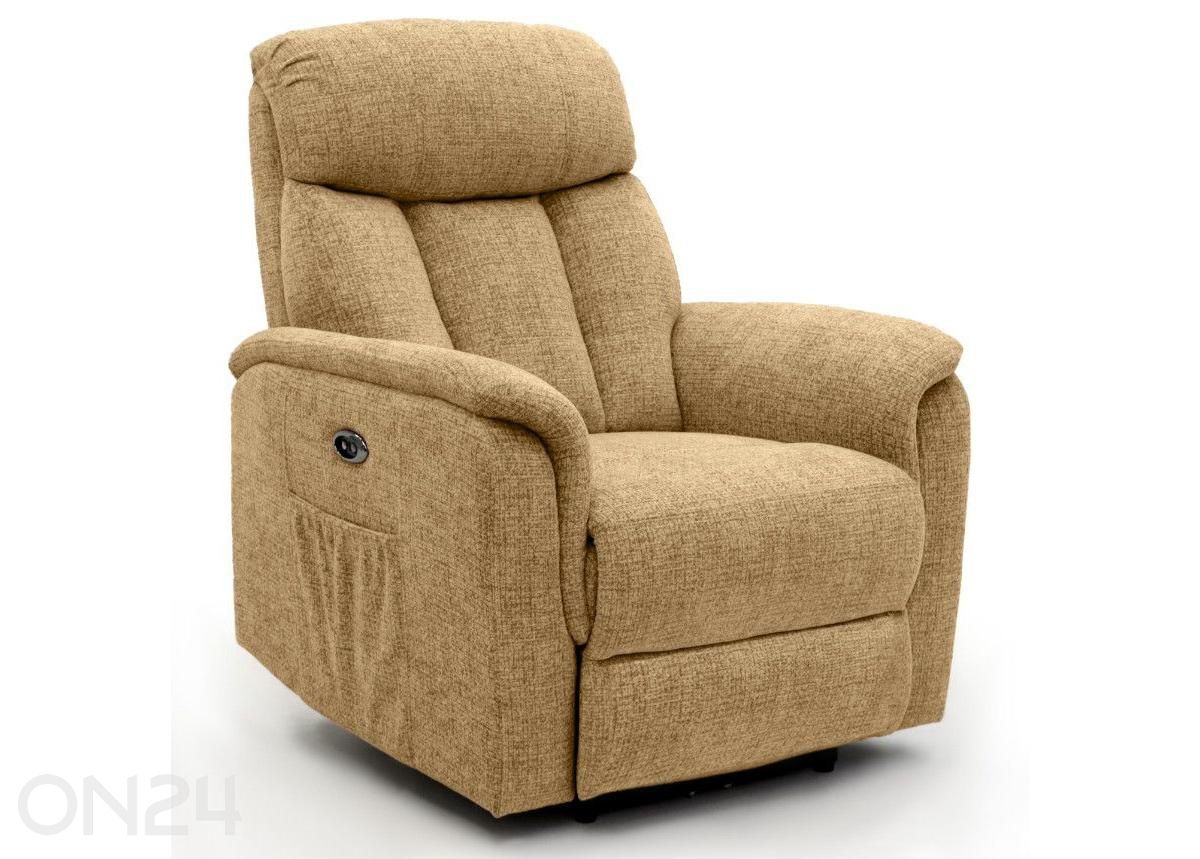 Кресло реклайнер Rosaalia, жёлтый увеличить