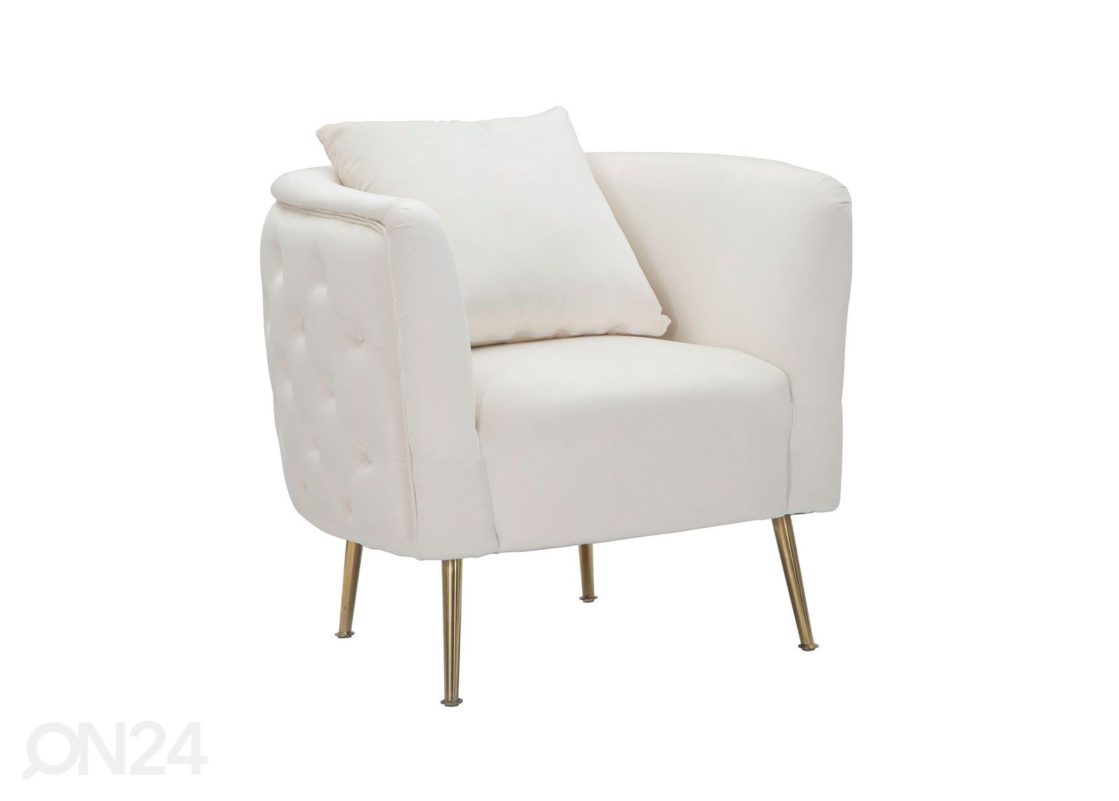Кресло Glam, кремовый/золотистый увеличить