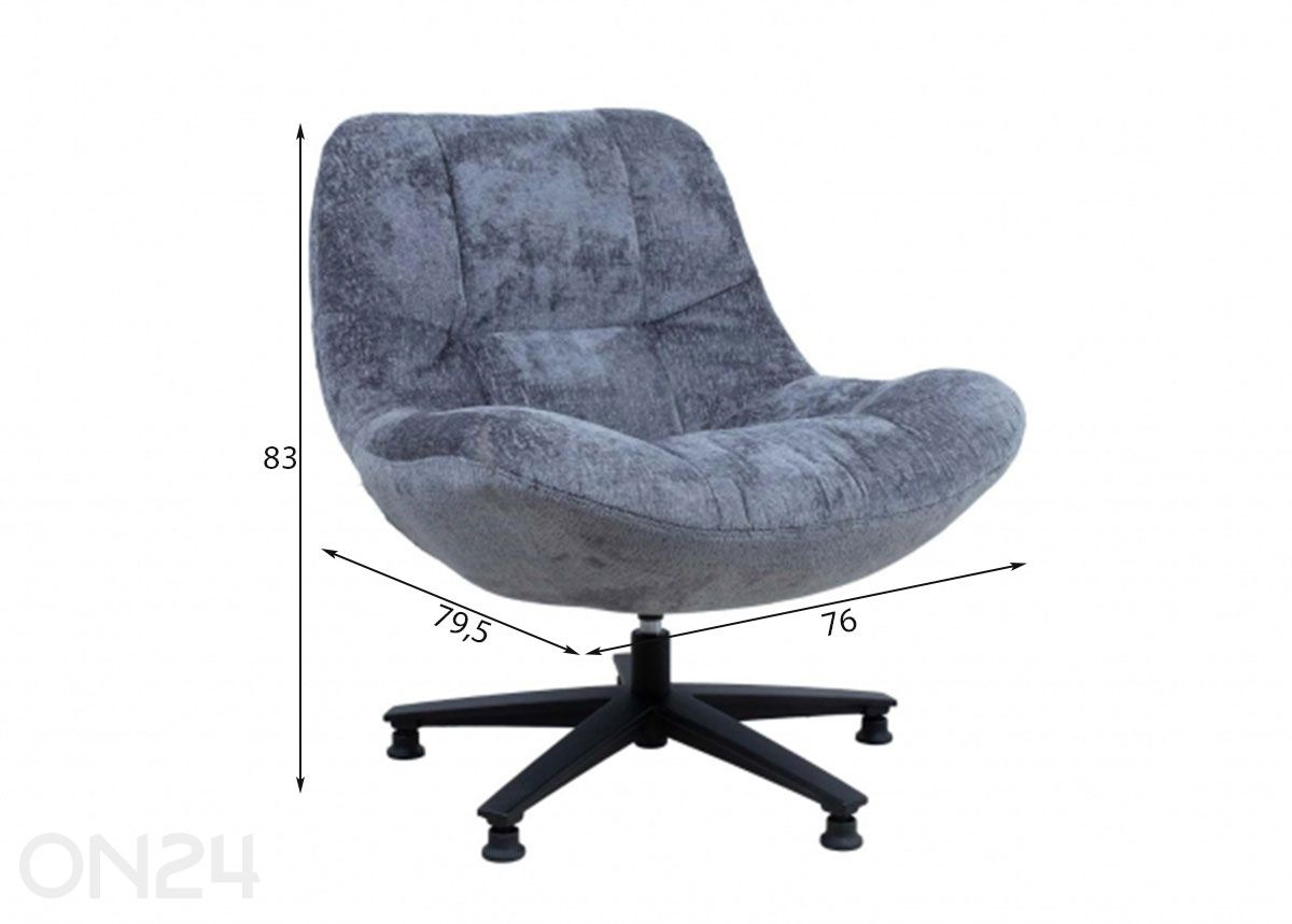 Кресло Kendra увеличить размеры