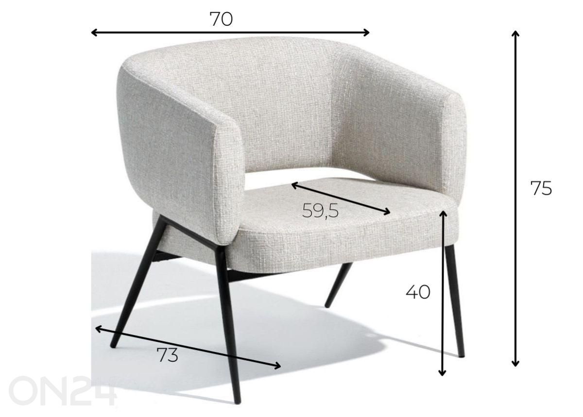 Кресло Lounge Tete увеличить размеры