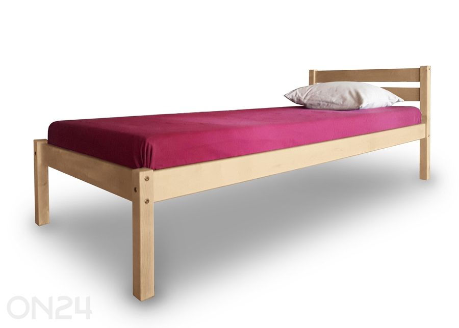Кровать из массива берёзы 80x200 cm увеличить