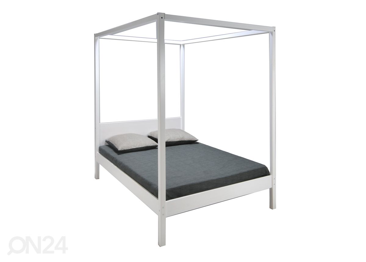 Кровать со стойками под балдахин Romance 140x190 cm увеличить