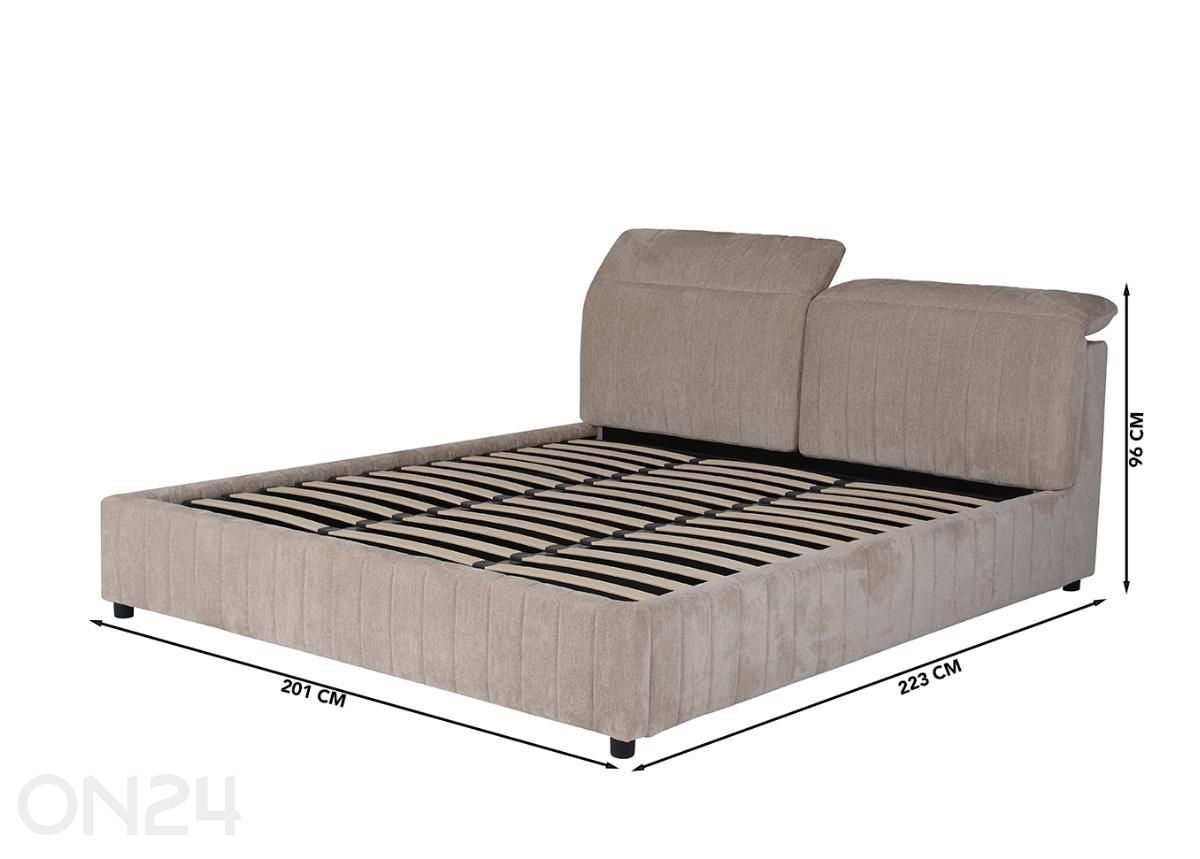 Кровать с ящиком Алиса 160×200 см увеличить размеры