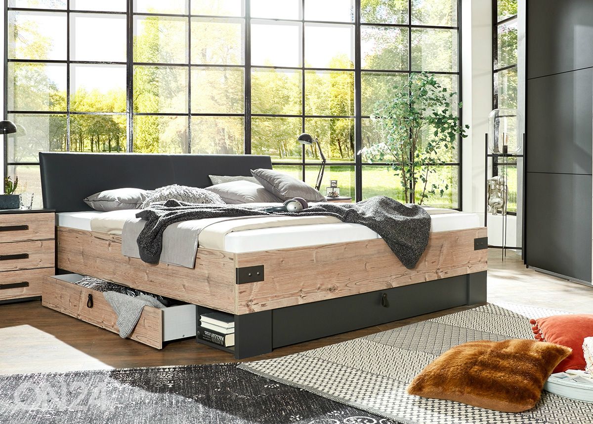 Кровать с ящиком Stockholm 160x200 cm увеличить