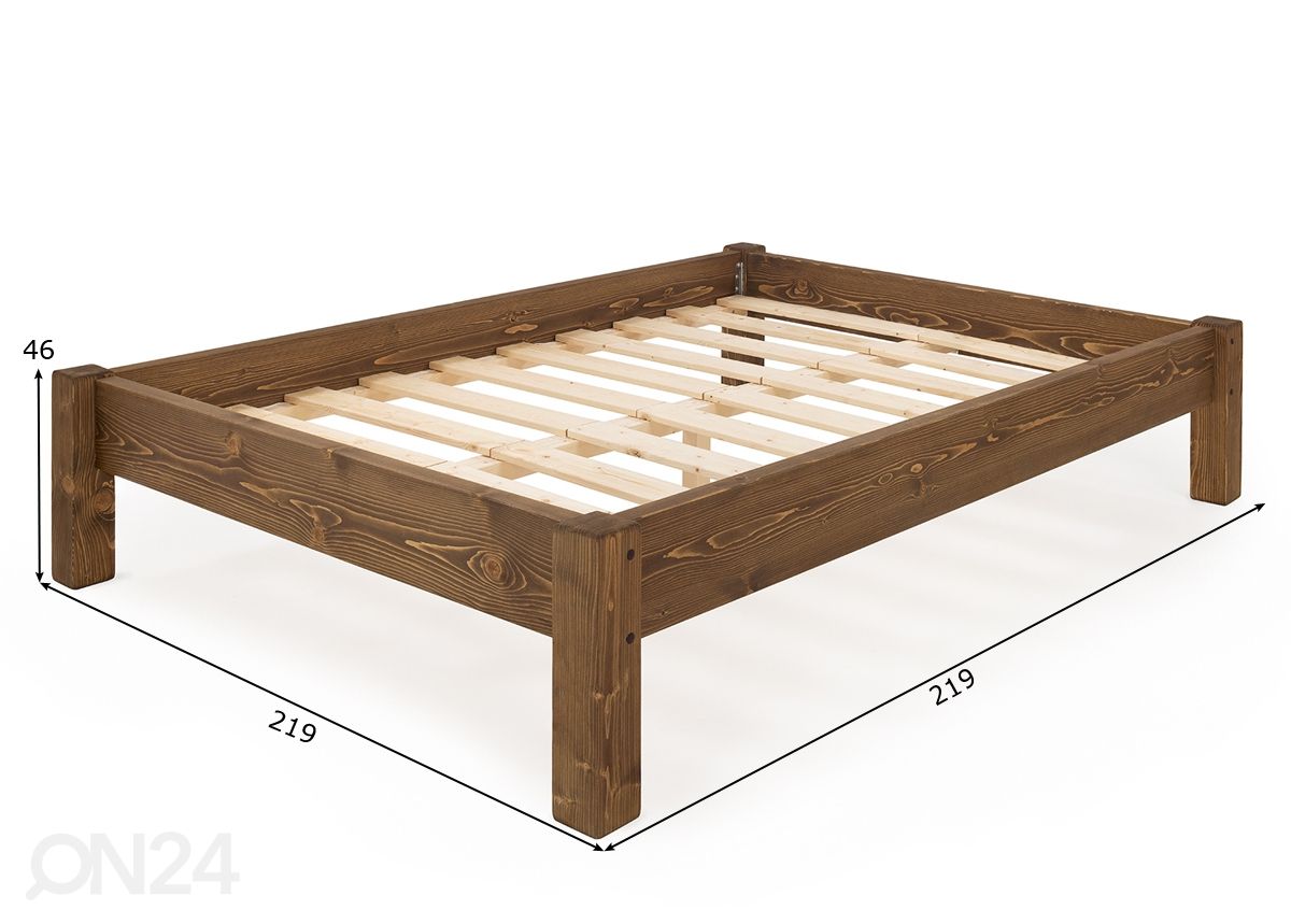 Кровать 200x200 cm увеличить размеры