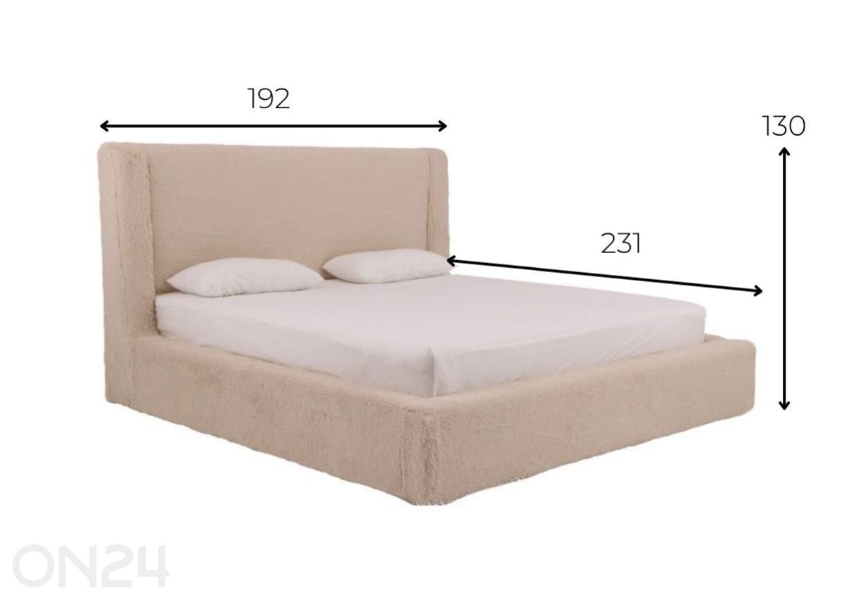 Кровать Bear 160x200 см увеличить размеры