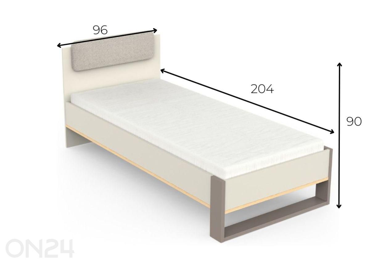 Кровать Camillia 90x200 см увеличить размеры