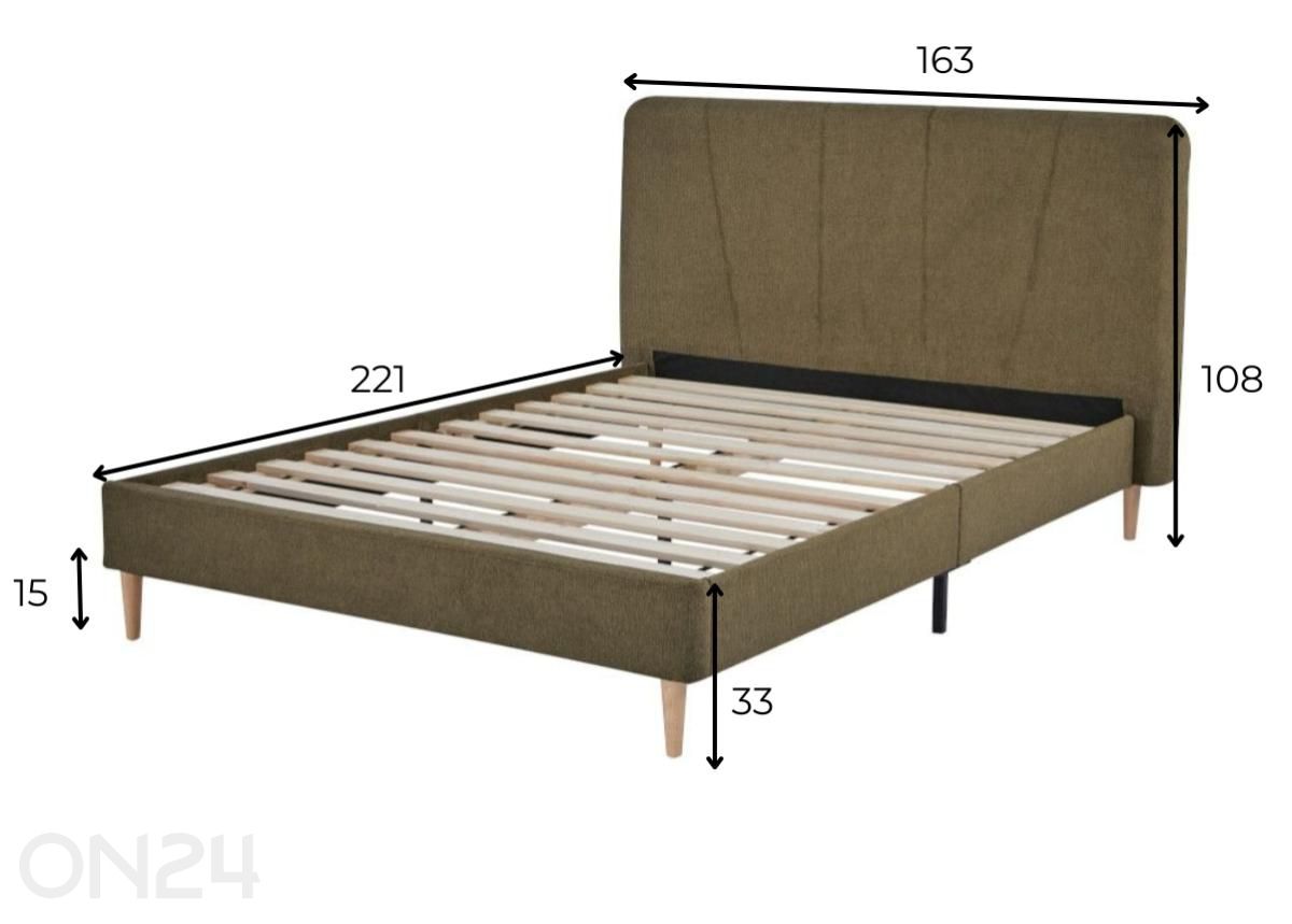 Кровать Elys 140x200 см увеличить размеры