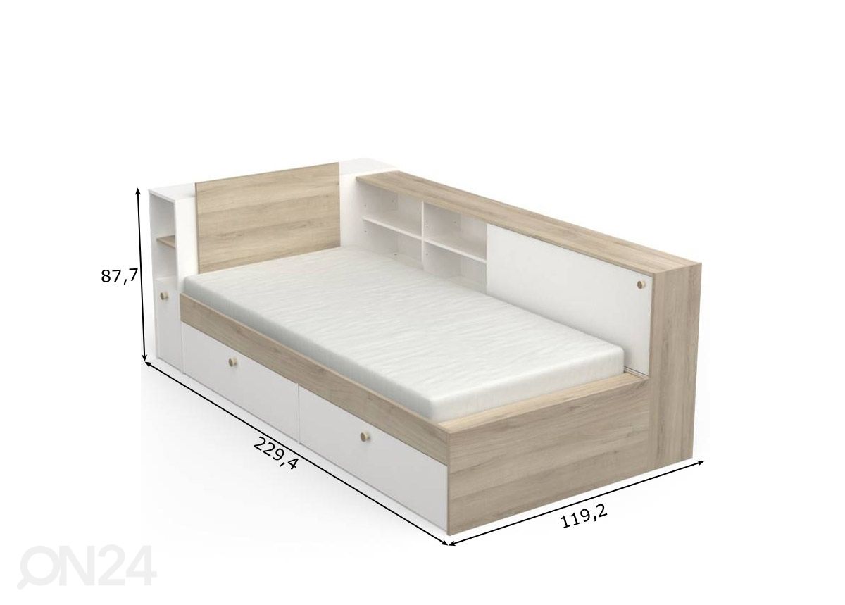 Кровать Life Function 90x190/200 cm увеличить размеры