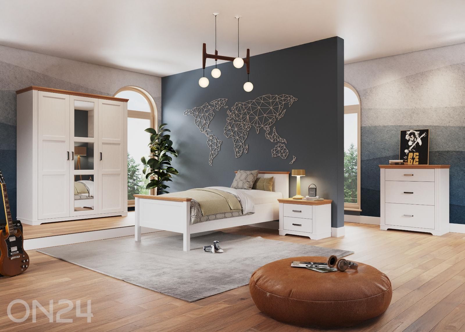 Кровать Maluno 90x200 см увеличить