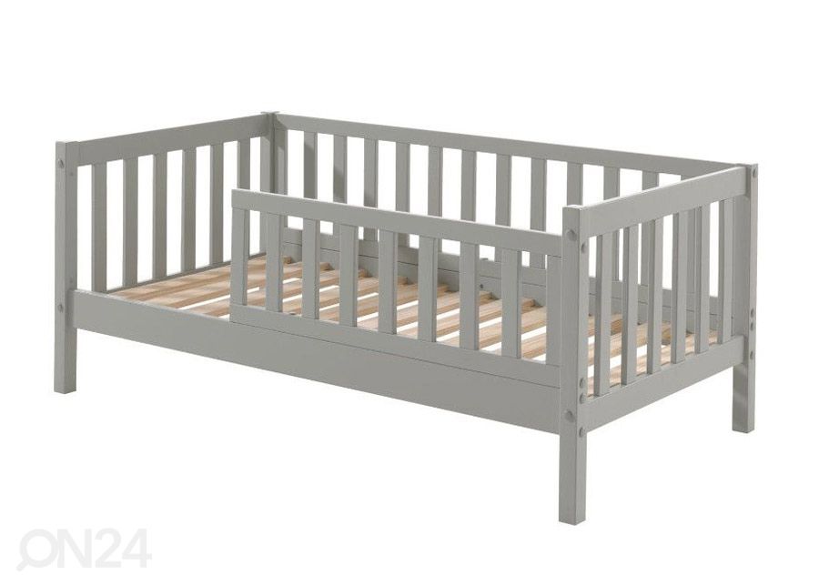 Кровать Toddler 70x140 cm, серый увеличить