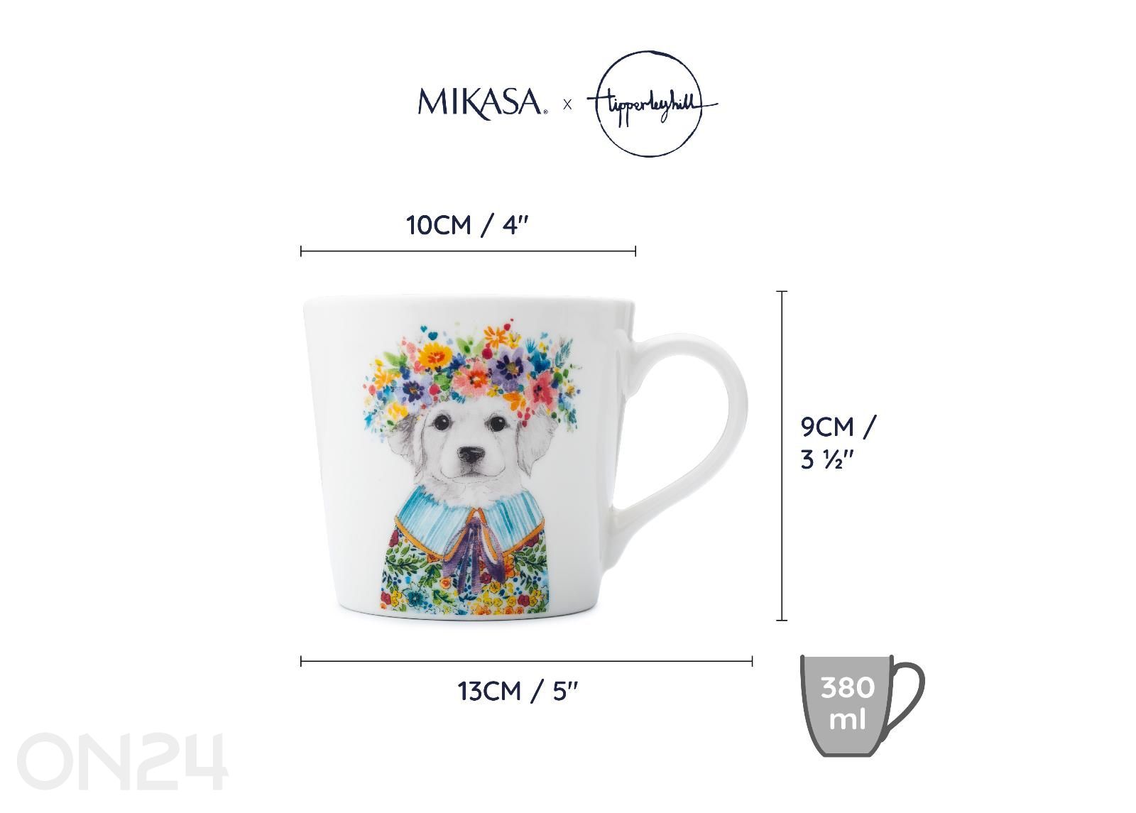 Кружка Mikasa Tipperleyhill puppy 380 мл увеличить размеры