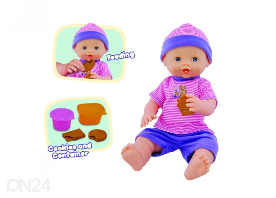 Кукла с первыми зубками 38cm увеличить