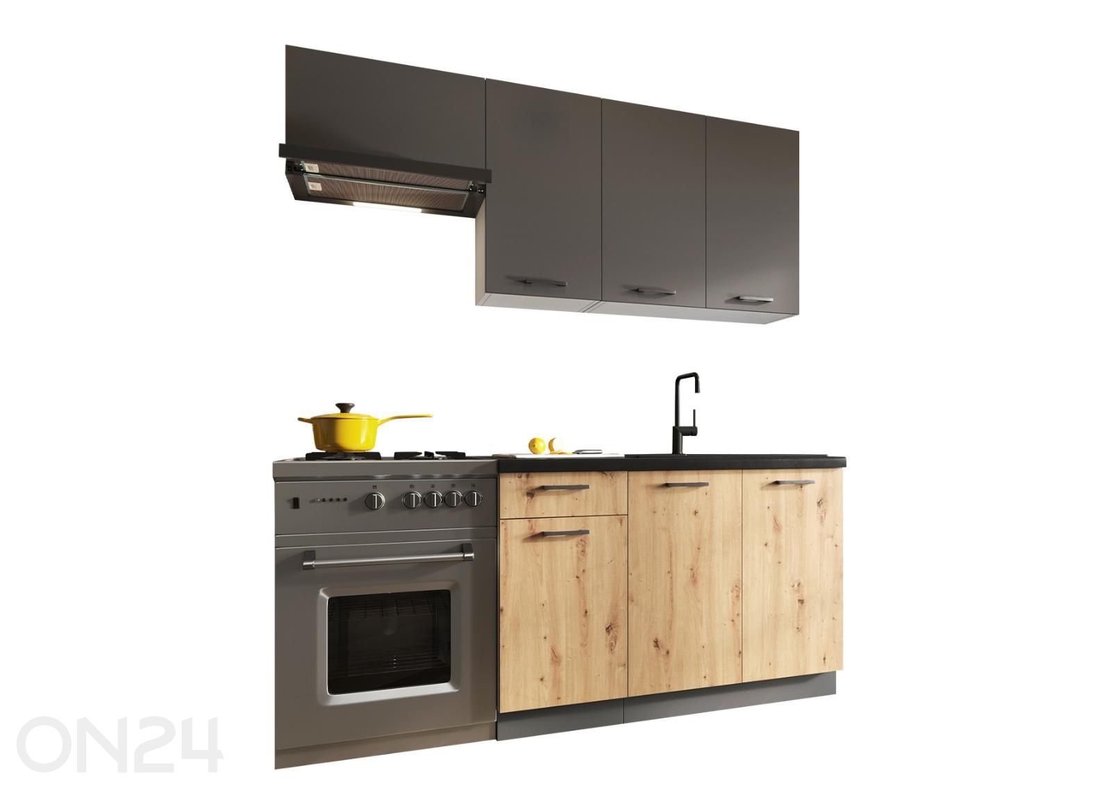 Кухонная мебель Klara 180 см + LED увеличить