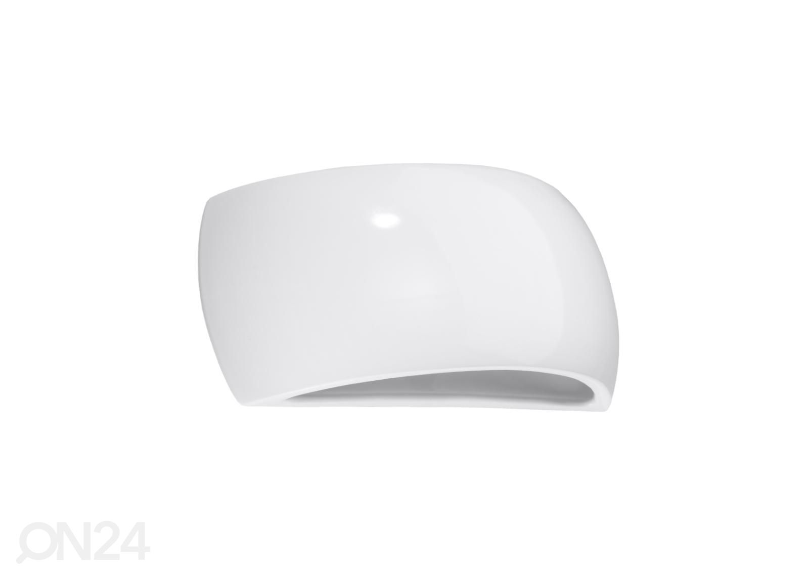 Лакированный настенный светильник Pontius, белый глянцевый увеличить